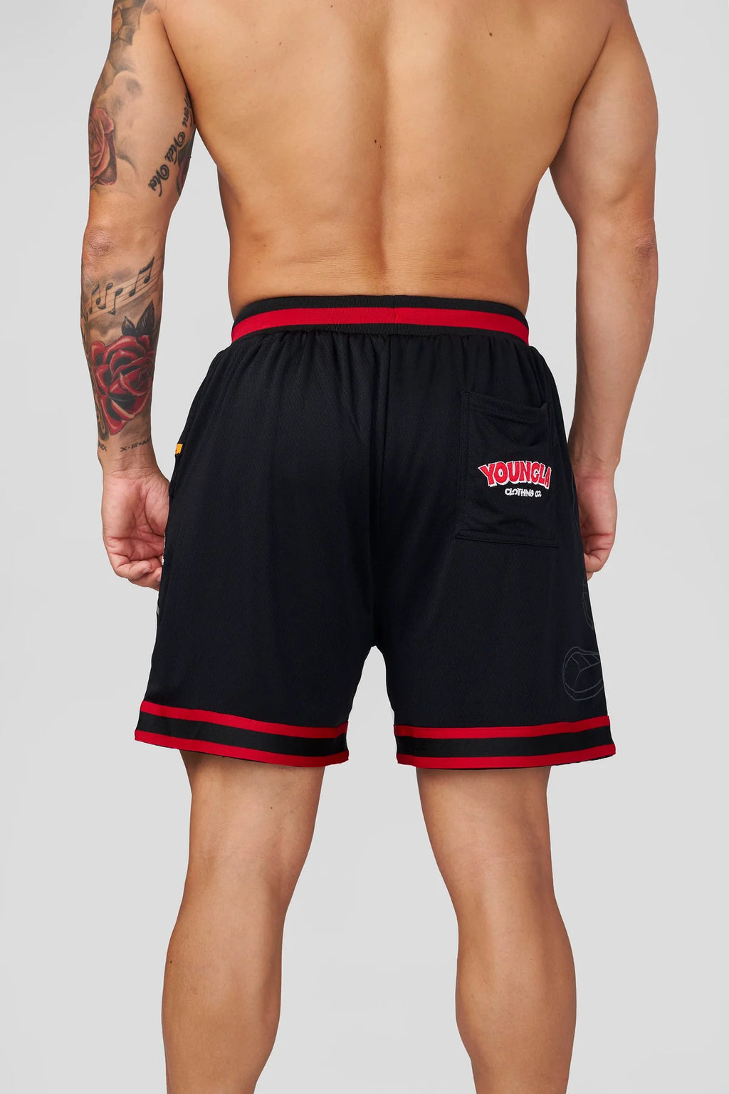 Shorts Looney Tunes 1071 Bordado Embroidered Patch Shorts