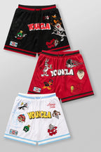 Shorts Looney Tunes 1071 Bordado Embroidered Patch Shorts