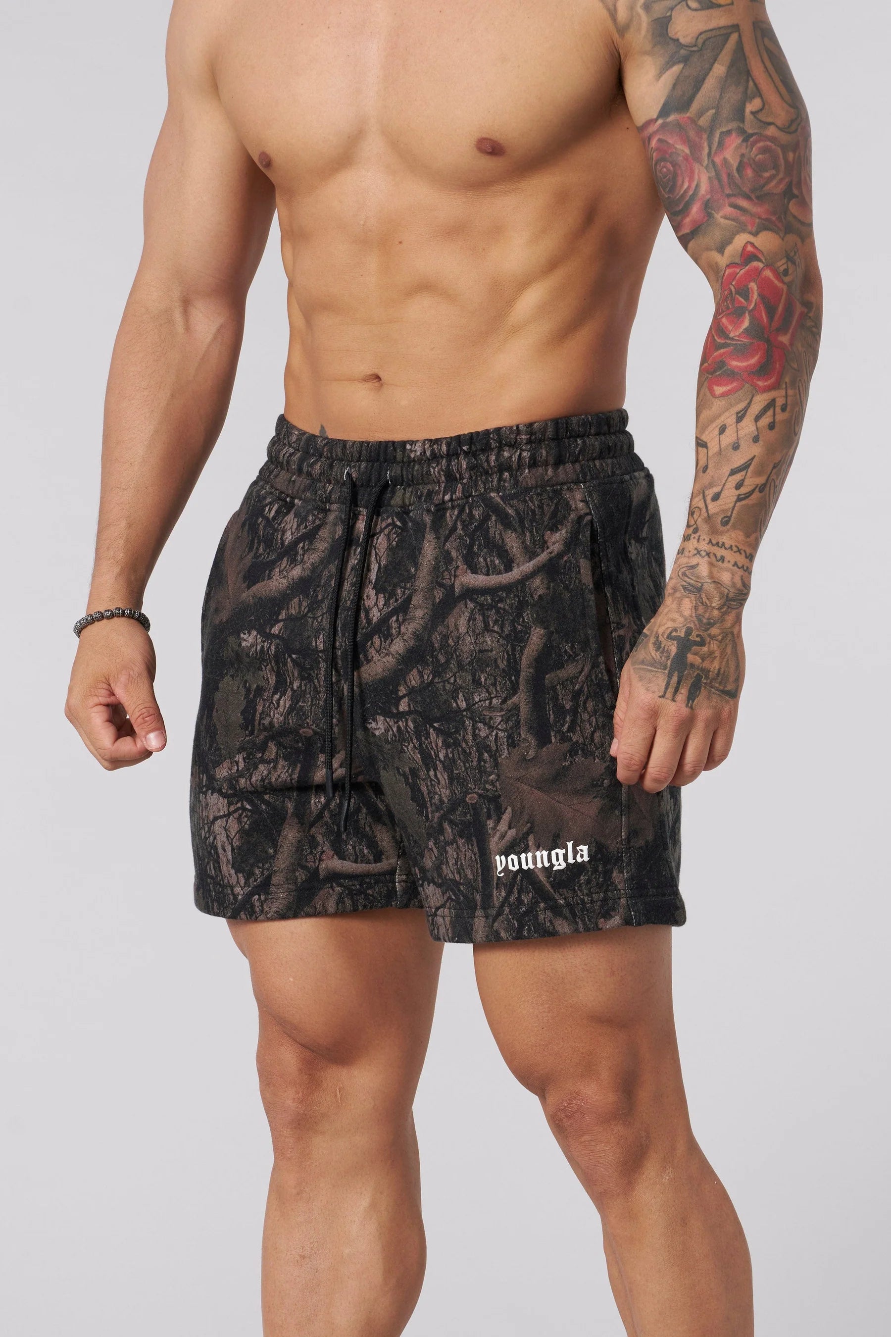 Shorts 1118 Tree Camo Cotton Shorts