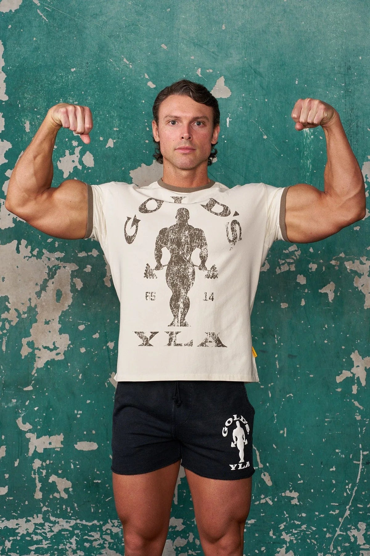 Playera Golds Gym 4009 Ringer Tees
