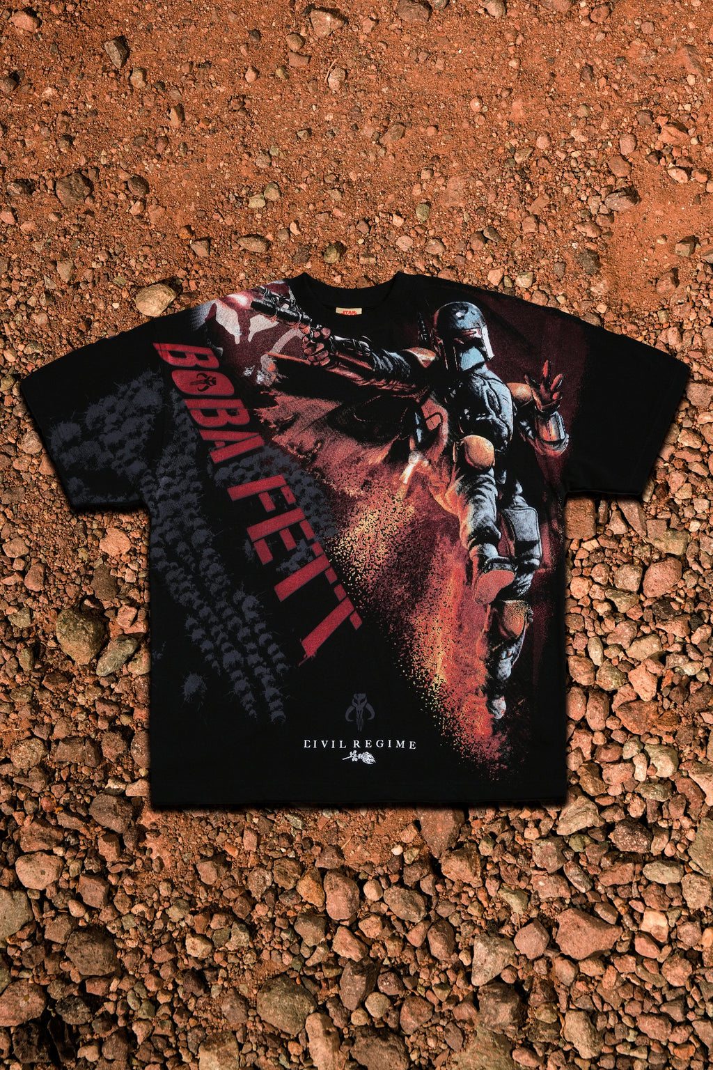 Playera Boba Fett Fury American Classic Oversized Tee - STAR WARS