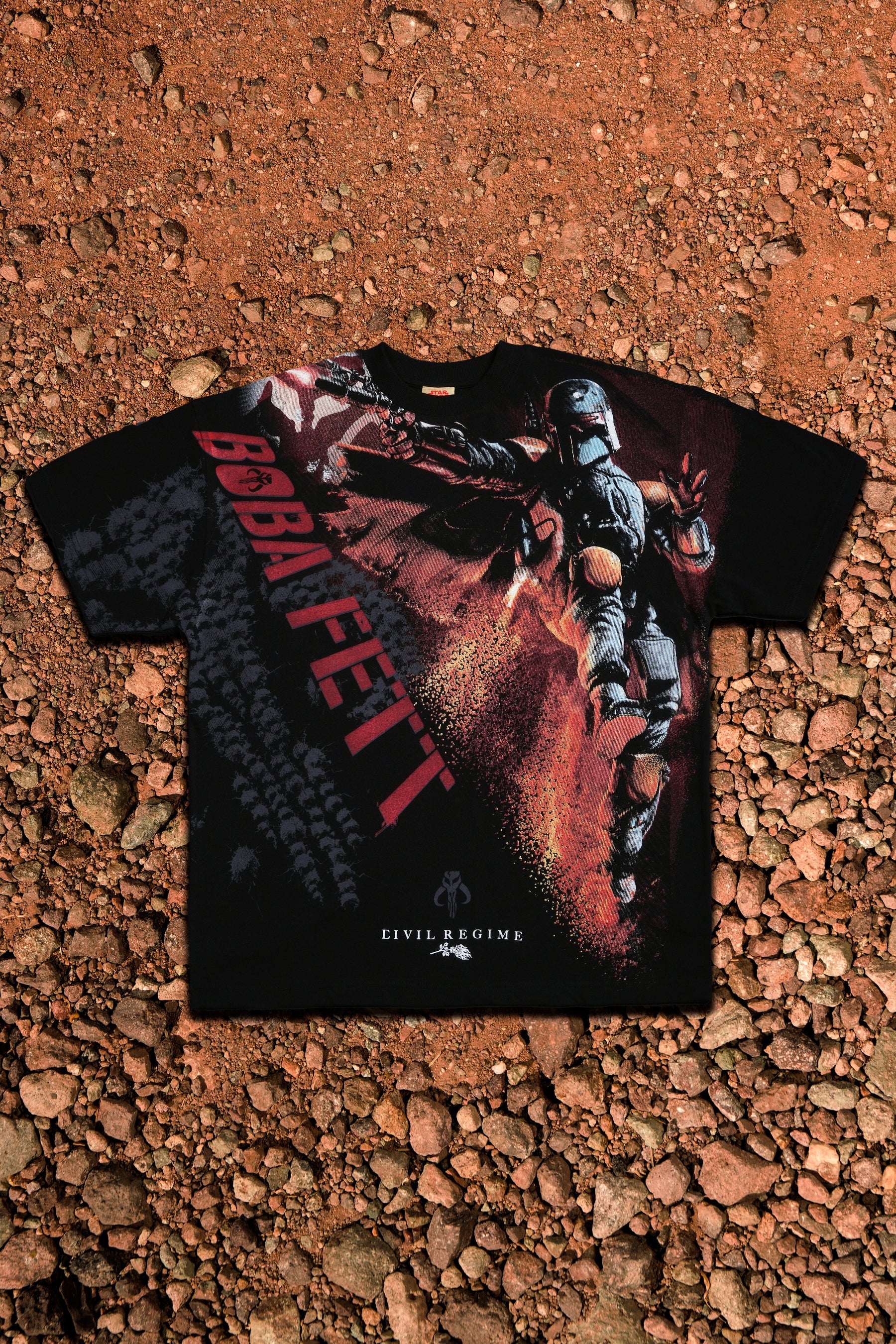 Playera Boba Fett Fury American Classic Oversized Tee - STAR WARS