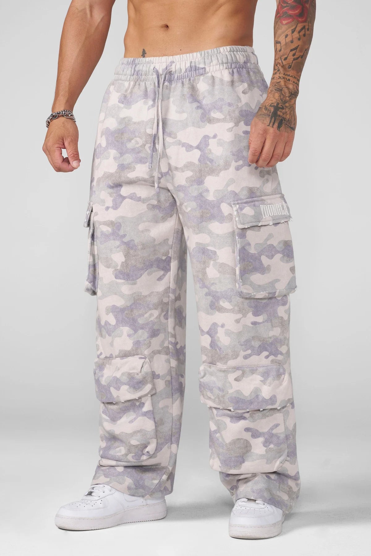 2033 - Heritage Camo Cargo Sweats
