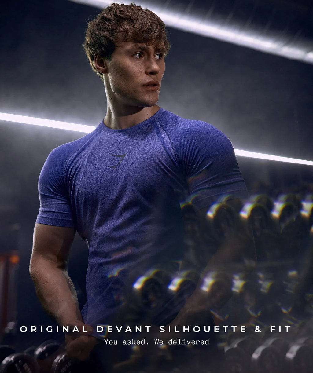 Playera Devant Seamless T-Shirt - Gymshark