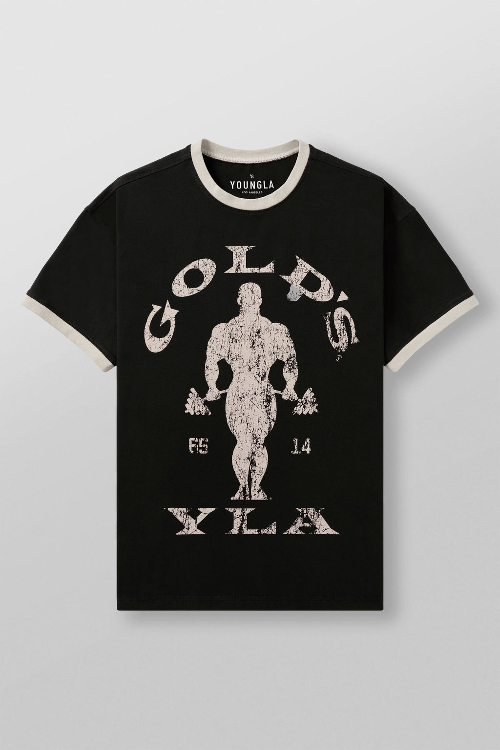 Playera Golds Gym 4009 Ringer Tees