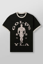 Playera Golds Gym 4009 Ringer Tees