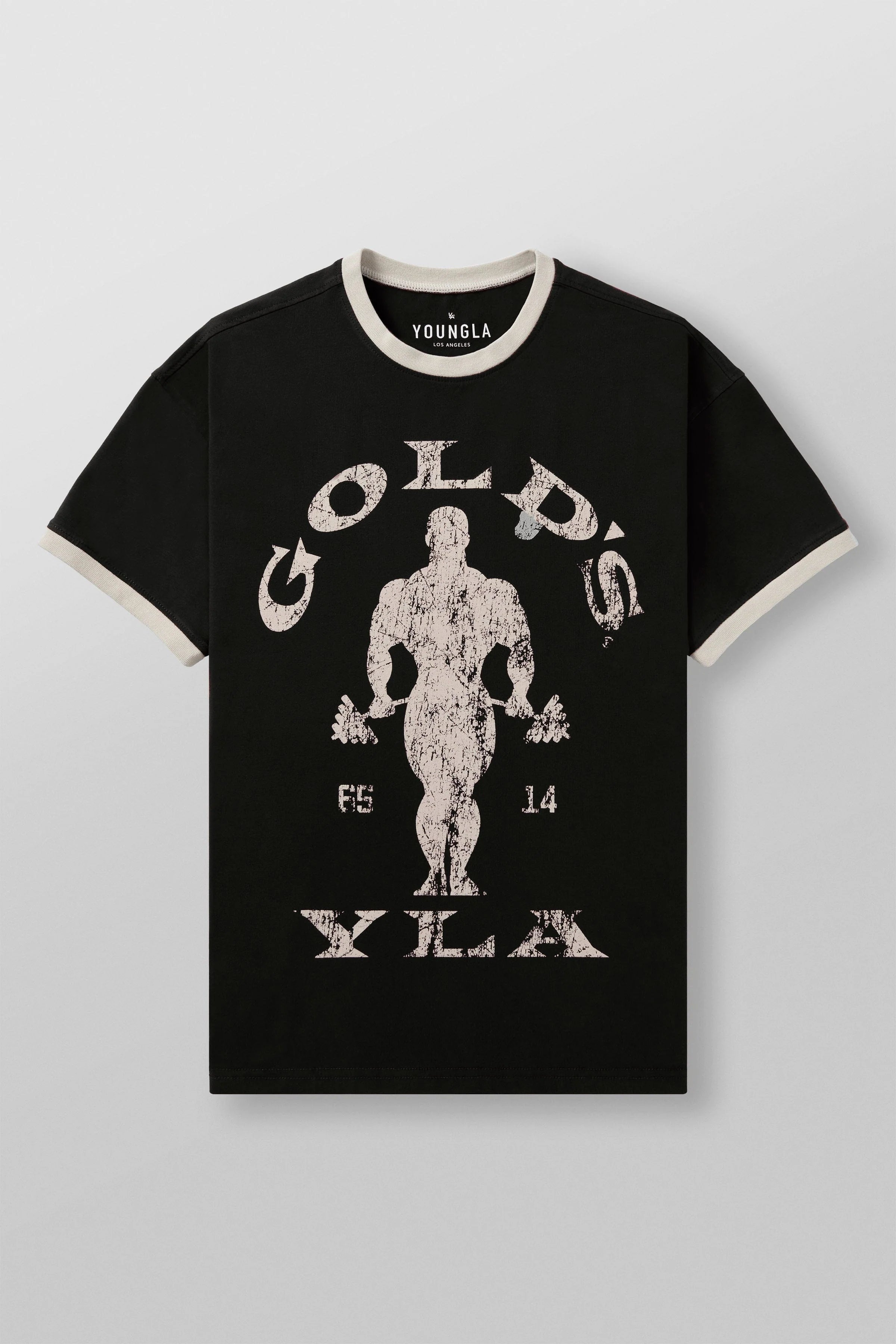 Playera Golds Gym 4009 Ringer Tees