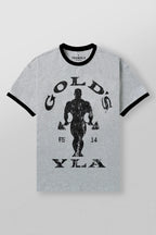 Playera Golds Gym 4009 Ringer Tees