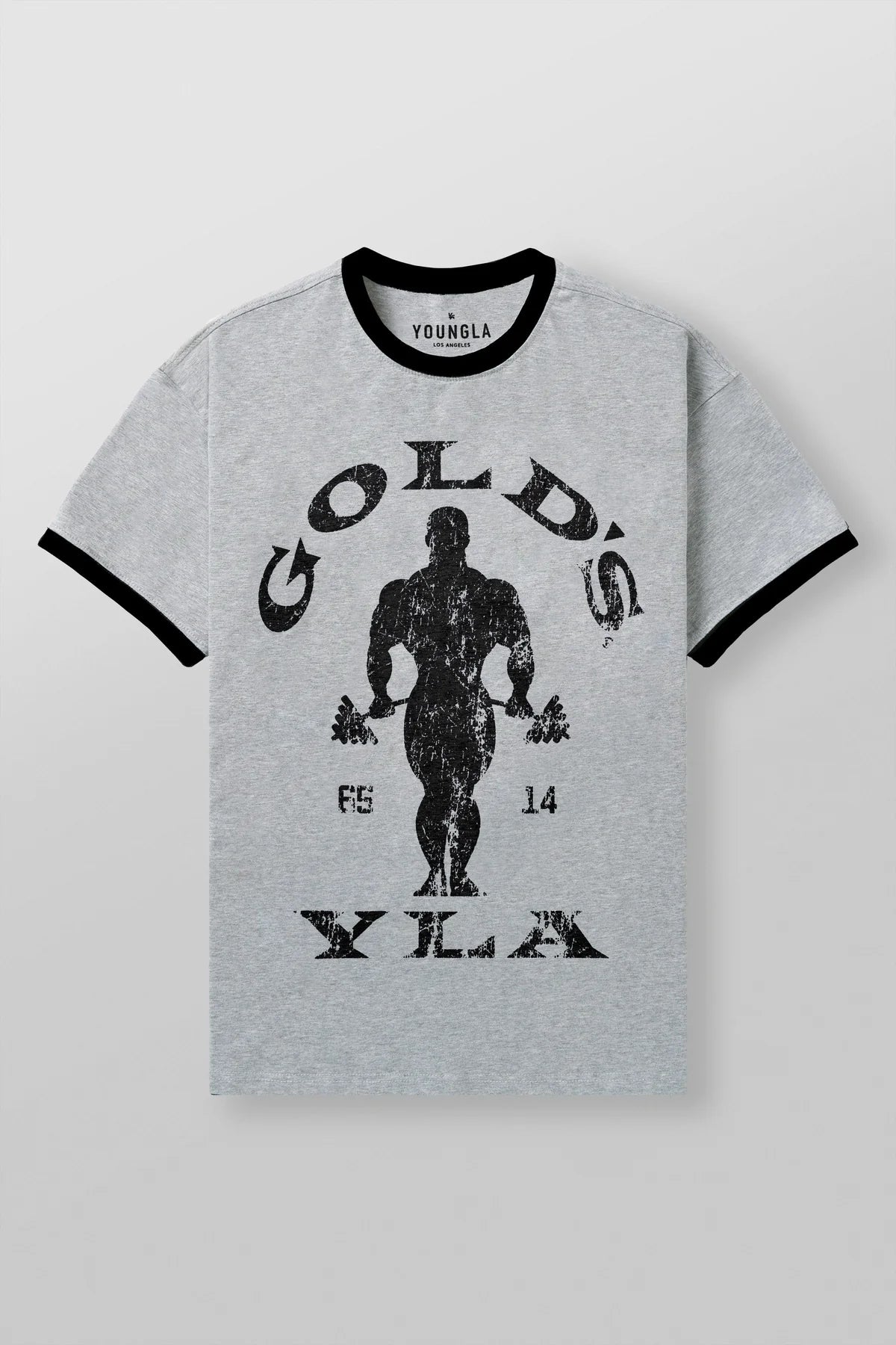 Playera Golds Gym 4009 Ringer Tees
