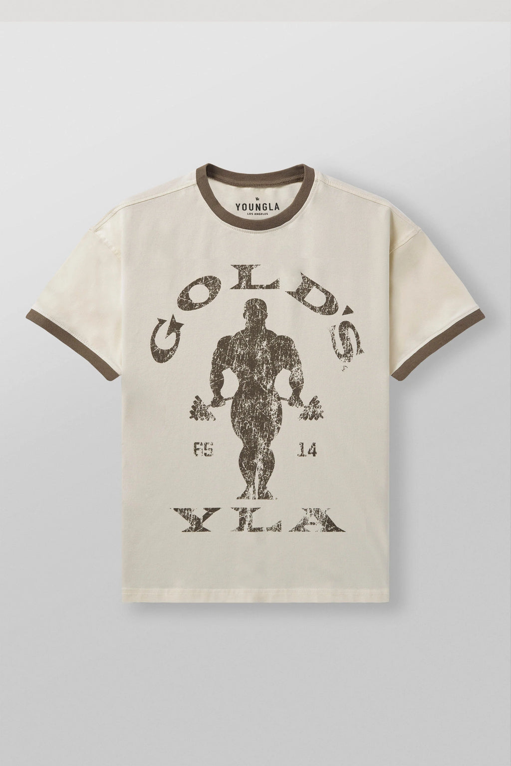 Playera Golds Gym 4009 Ringer Tees