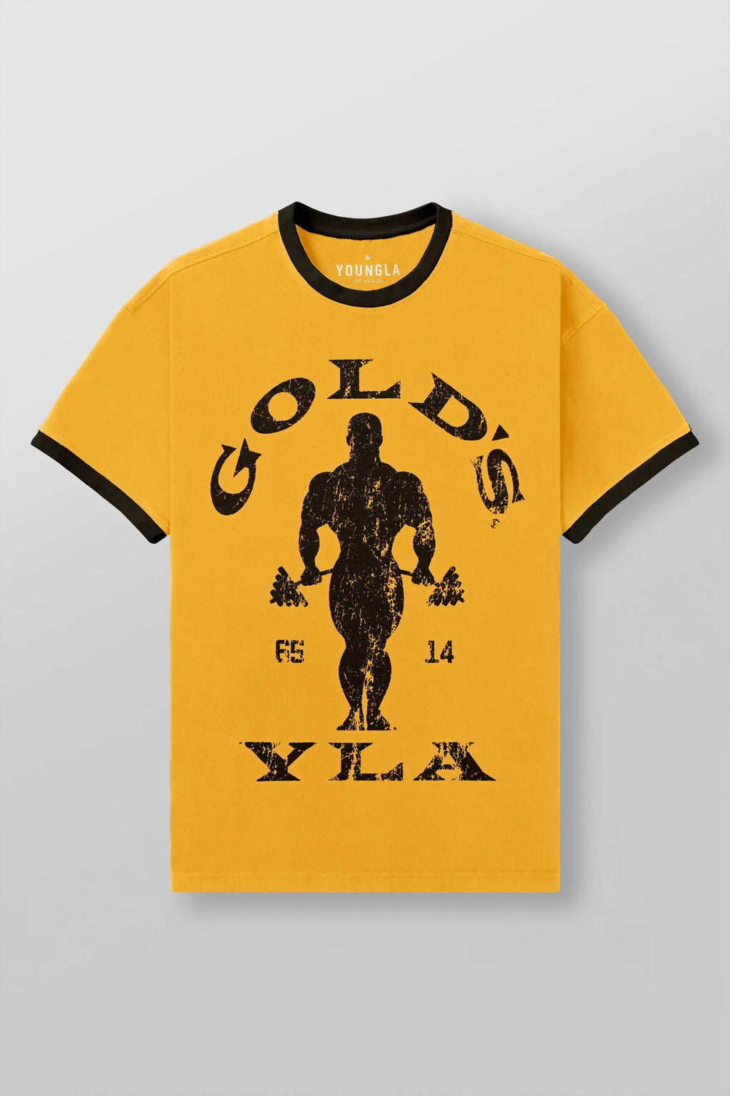 Playera Golds Gym 4009 Ringer Tees