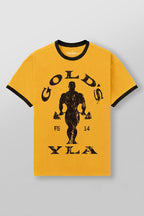 Playera Golds Gym 4009 Ringer Tees