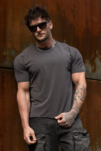 4097 - Cropped Tailored Tees