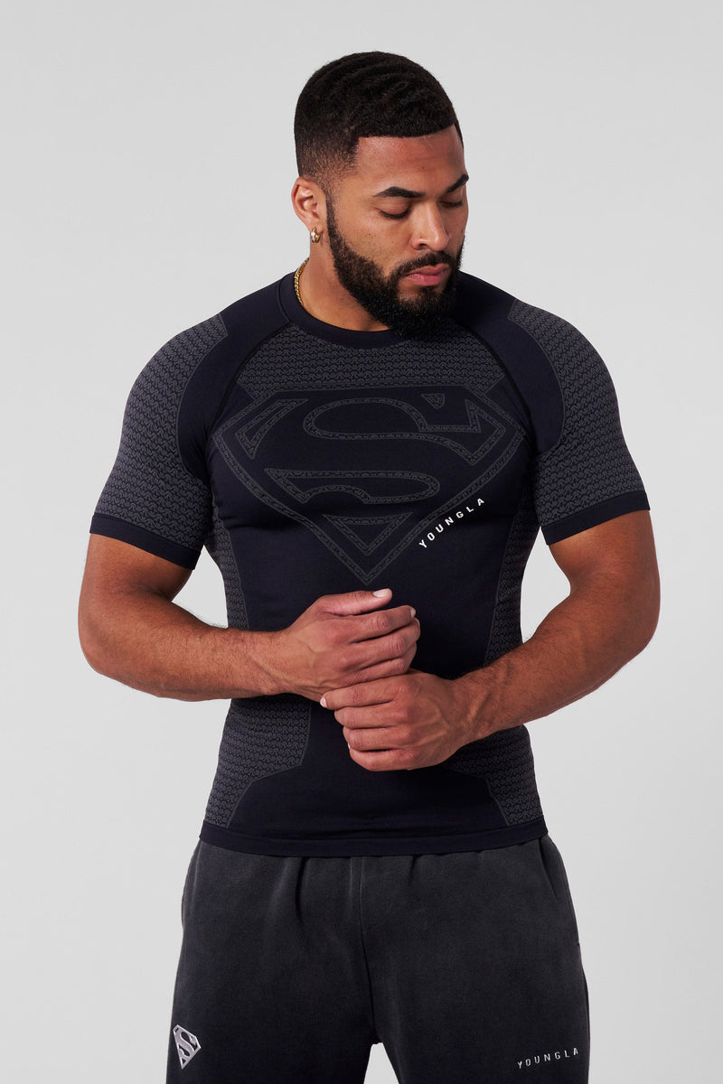4117 - Superman Compression Tees