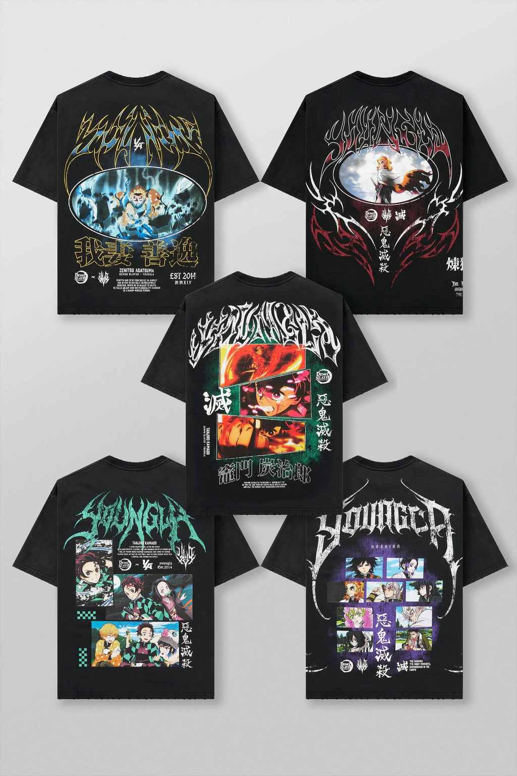 4297 - Demon Slayer: Kimetsu no Yaiba - Anime Tees