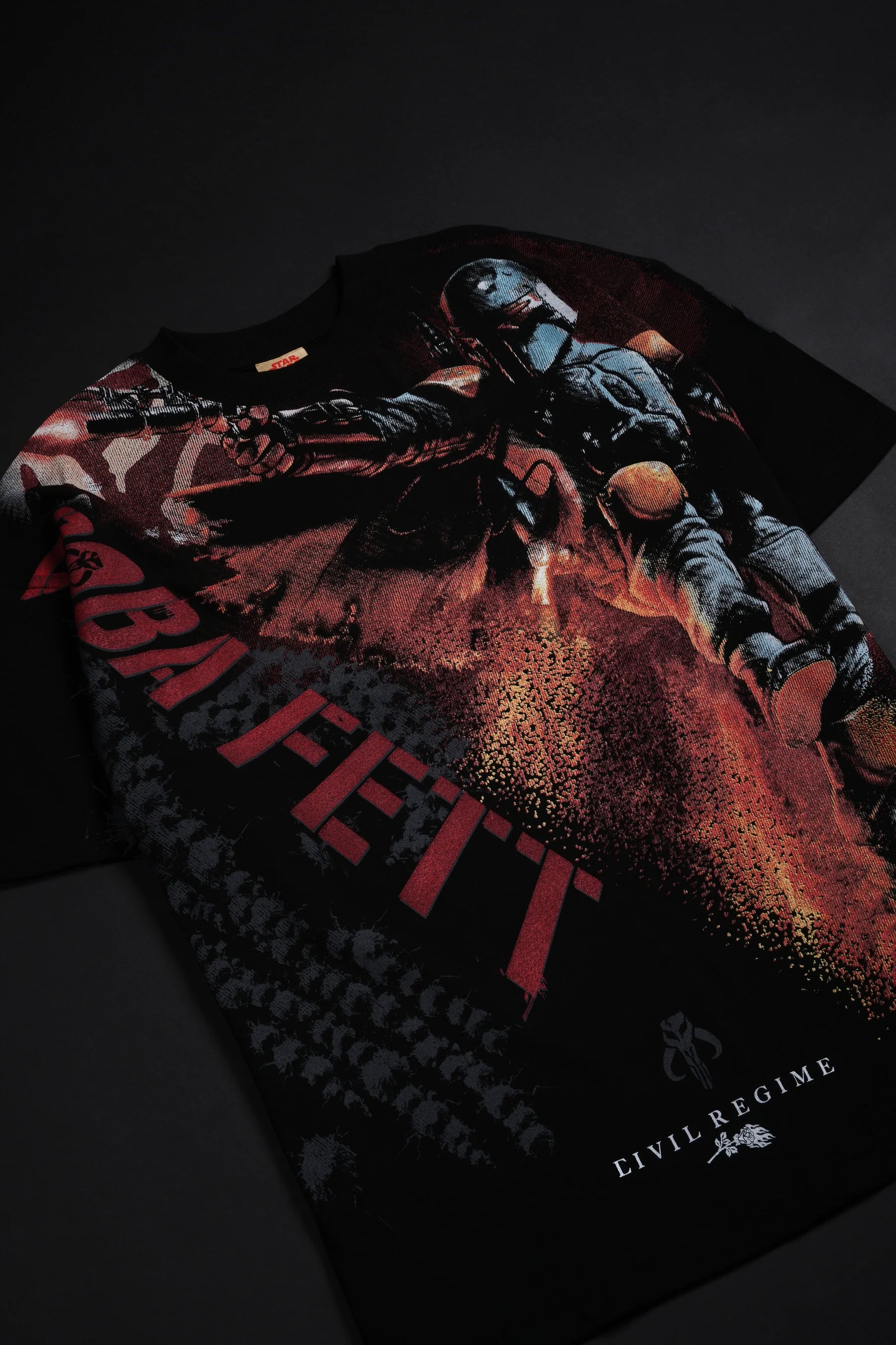 Playera Boba Fett Fury American Classic Oversized Tee - STAR WARS