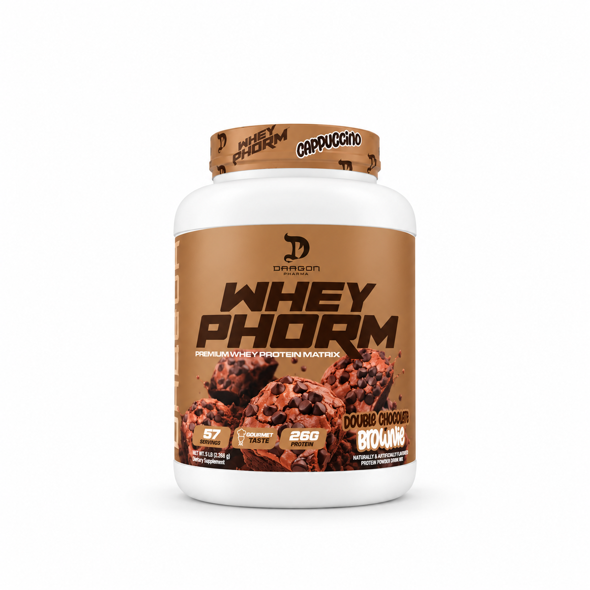 Dragon Pharma Whey Phorm 5 Lbs Sabor Cappuccino