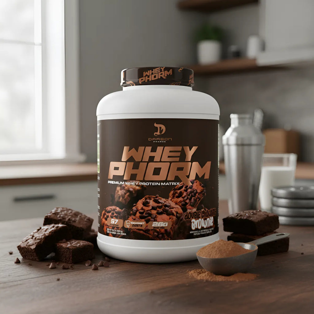 Dragon Pharma Whey Phorm 5 Lbs Sabor Doble Chocolate Brownie