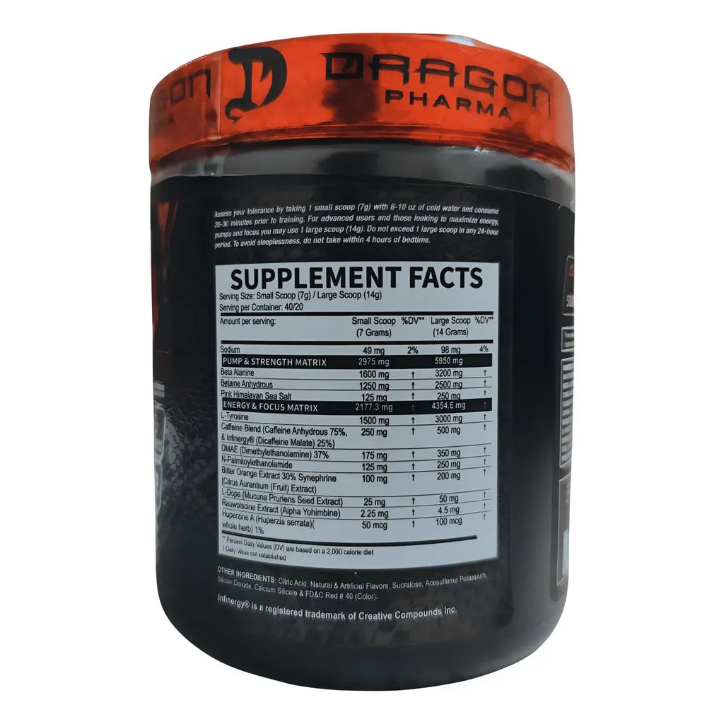 Dragon Pharma Venom Inferno 40 Serv