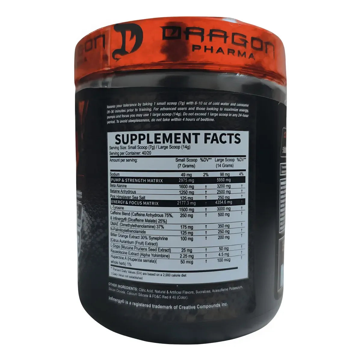 Dragon Pharma Venom Inferno 40 Serv