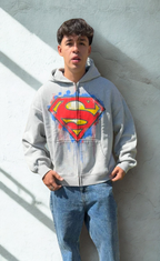 5011 - Superman Drip Zip-Ups