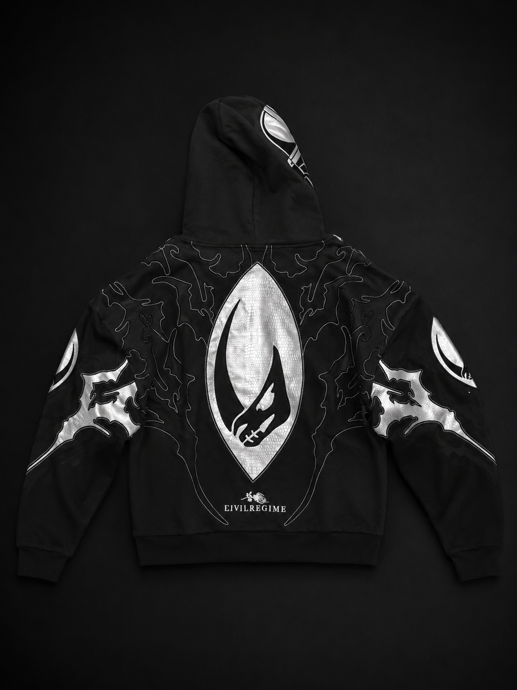 Hoodie Mando Full Zip Up in Vintage - STAR WARS