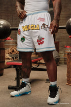 Shorts Looney Tunes 1071 Bordado Embroidered Patch Shorts