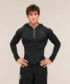 Playera Hoodie Onyx V1 - Gymshark