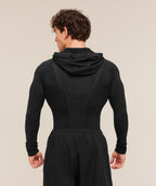 Playera Hoodie Onyx V1 - Gymshark