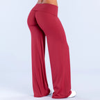 Sav Fold Over Wide Leg Pants - DFYNE