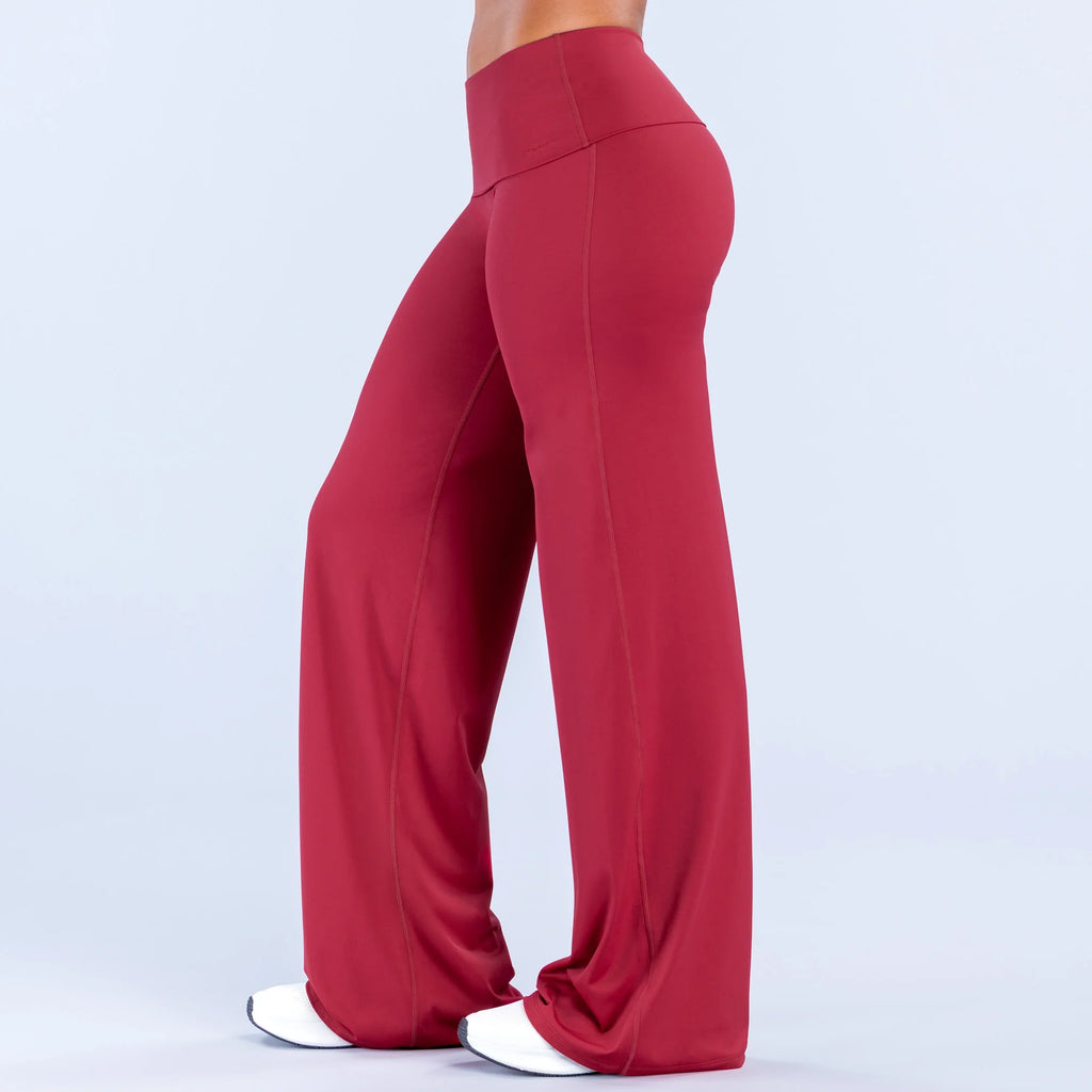Sav Fold Over Wide Leg Pants - DFYNE