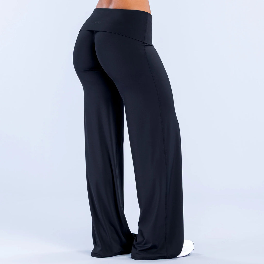 Sav Fold Over Wide Leg Pants - DFYNE
