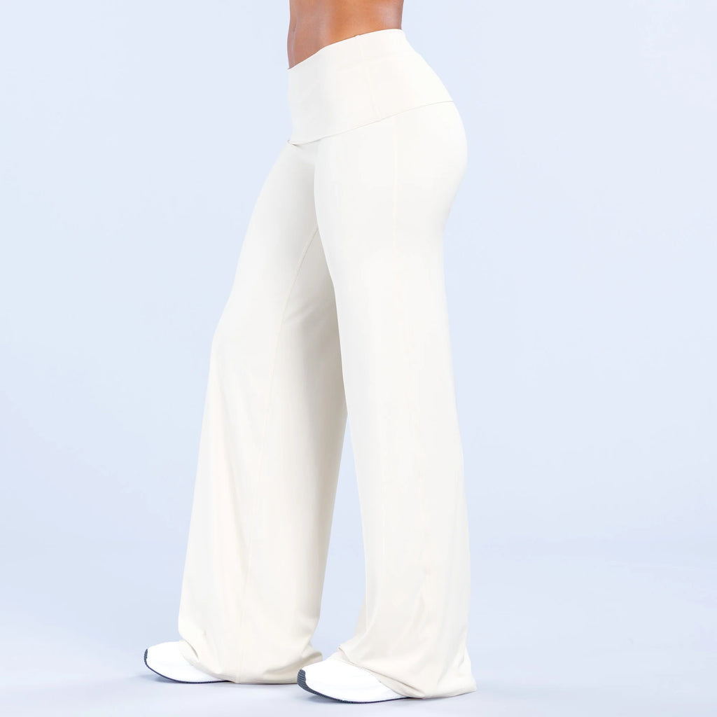 Sav Fold Over Wide Leg Pants - DFYNE