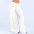 Sav Fold Over Wide Leg Pants - DFYNE