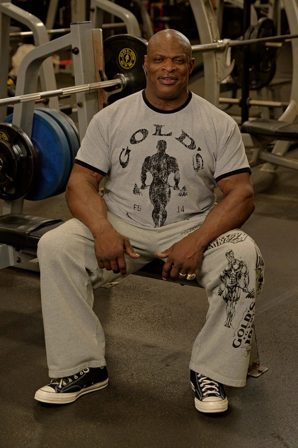 Playera Golds Gym 4009 Ringer Tees