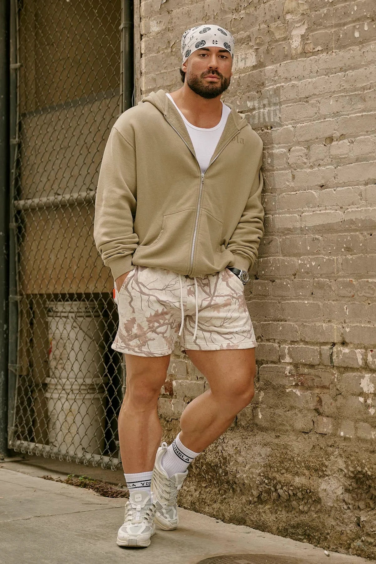 Shorts 1118 Tree Camo Cotton Shorts