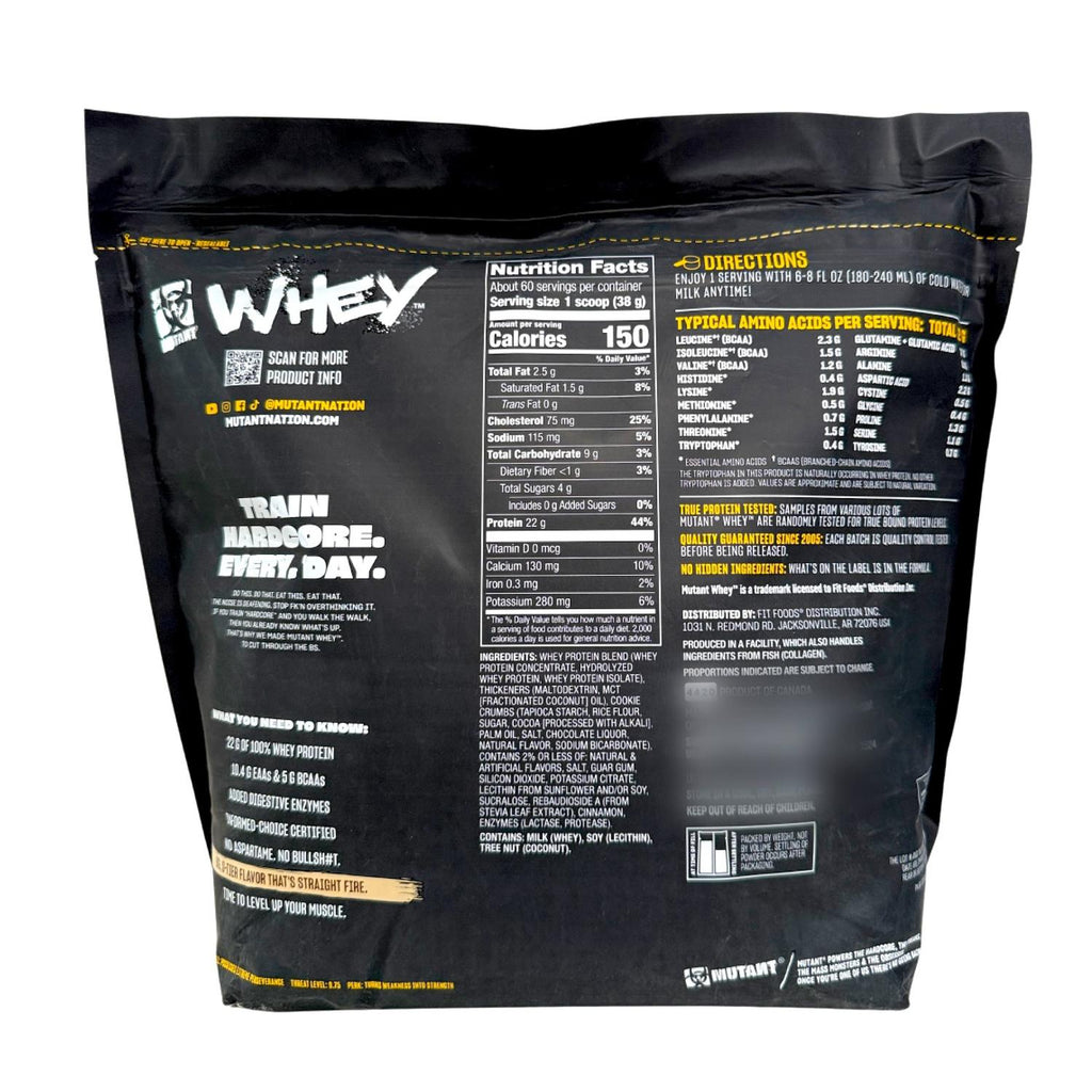 Proteína Mutant Whey 5 Lbs Sabor Cookies And Cream