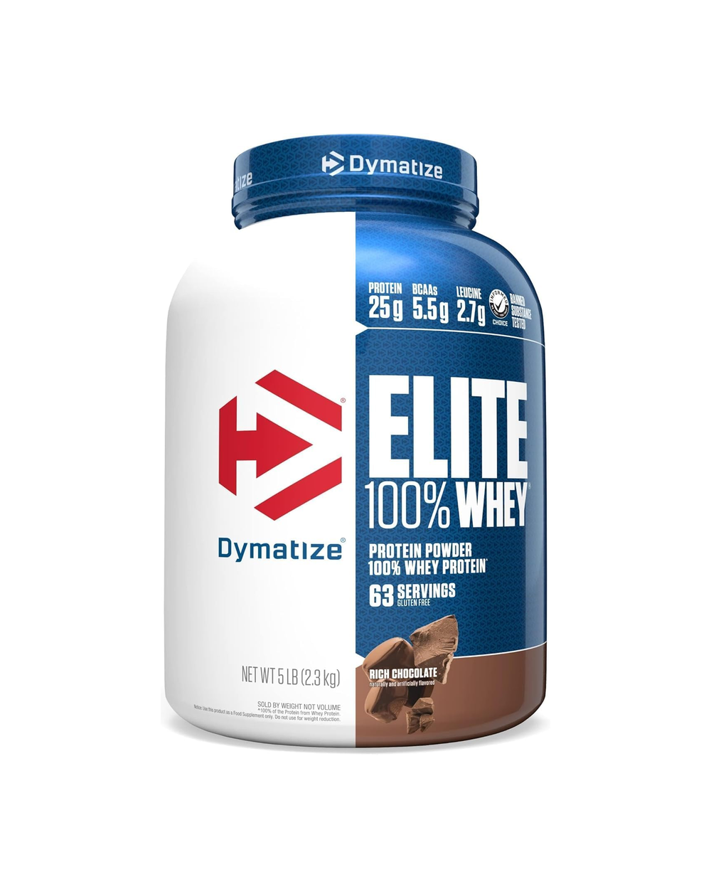 Proteina Dymatize Elite Whey 5 Lb Chocolate