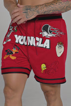 Shorts Looney Tunes 1071 Bordado Embroidered Patch Shorts