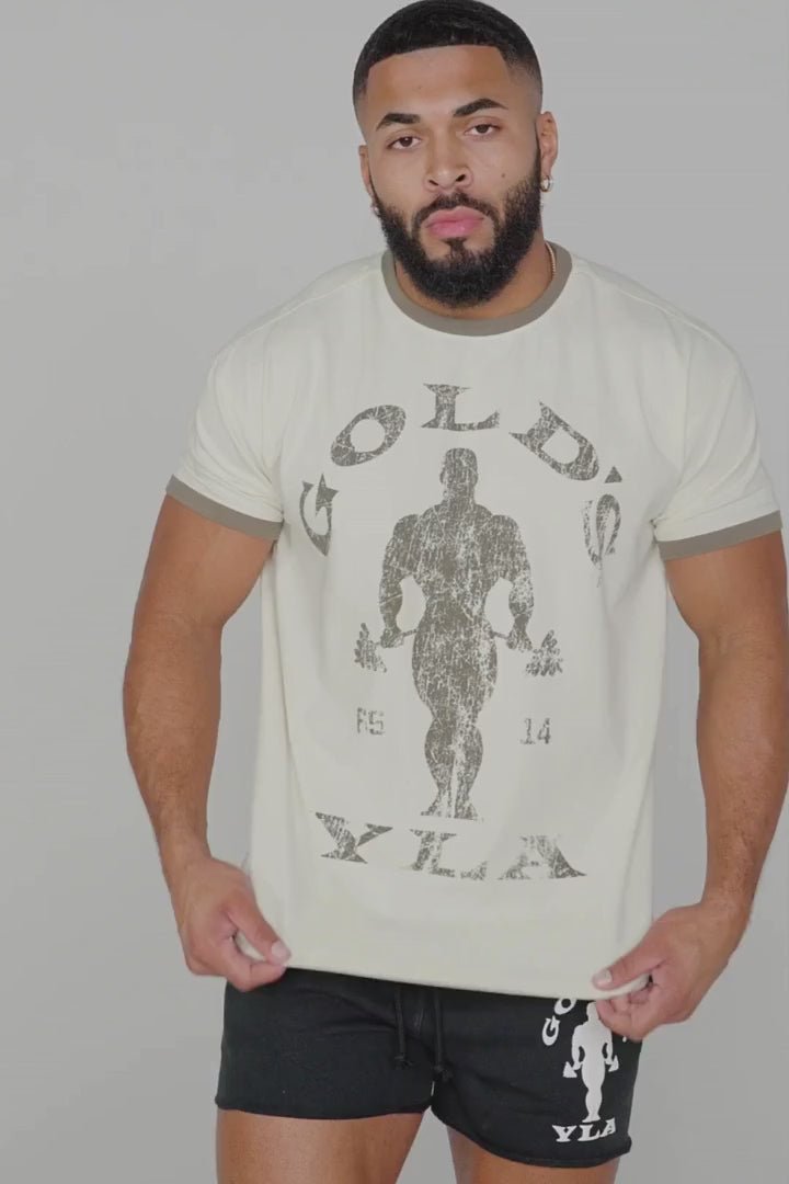 Playera Golds Gym 4009 Ringer Tees