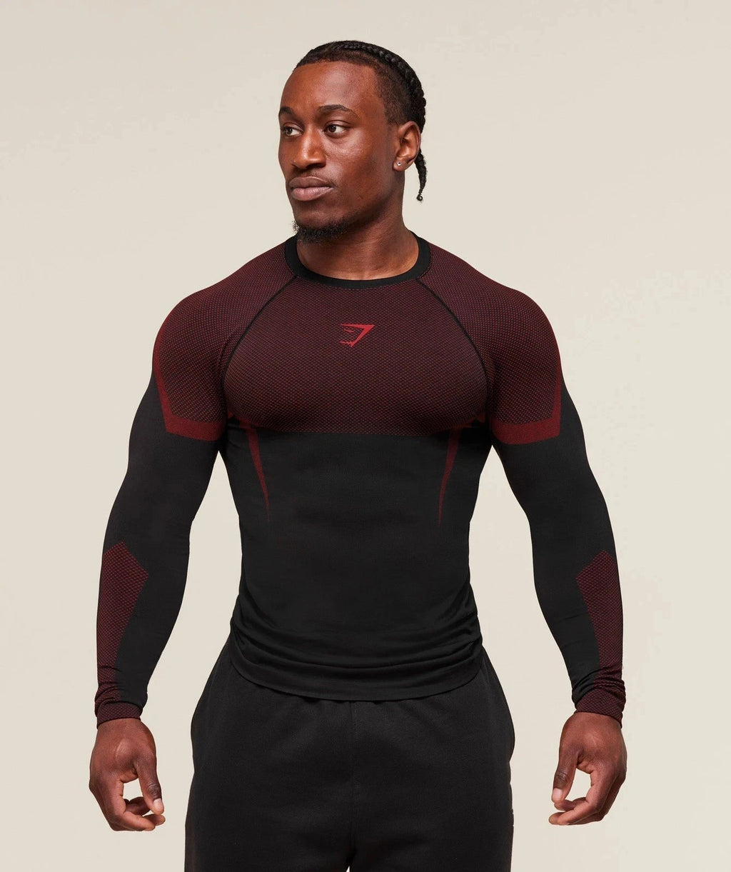 Gymshark Onyx 5.0 Seamless Long Sleeve T - Shirt